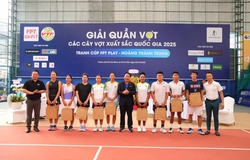 16 tay vợt hàng đầu Việt Nam tranh tài Giải Quần vợt các Cây vợt xuất sắc quốc gia 2025