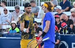 Cùng dự Ultimate Tennis Showdown 2023, Andrey Rublev nói yêu Grigor Dimitrov