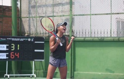 Kenzie Nguyễn - tay vợt Việt kiều 15 tuổi gây “sốt” giải tennis Diễn Đàn Vinh Infinity Cup 2023