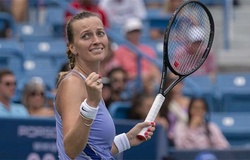 Kết quả tennis Cincinnati mới nhất 21/8: Petra Kvitova như truyện cổ tích