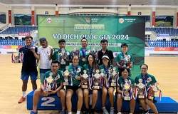 Giải quần vợt Vô địch quốc gia 2024: Quân Đội đứng nhất toàn đoàn