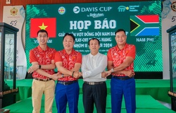 Play-off thăng hạng nhóm II Davis Cup thế giới 2024: Tennis Việt Nam gặp Nam Phi