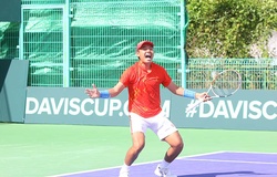 Đệ tử Nadal làm khó Lý Hoàng Nam, Việt Nam vẫn thắng Jordan ở giải tennis Davis Cup