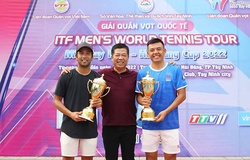 Kết quả tennis ITF WTT M15 Tây Ninh 11/6: Hoàng Nam vô địch đôi nam, tranh vô địch đơn nam