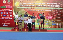 Giải quần vợt Sam Ngoc Linh Kon Tum K5 Cup: Hải Đăng nhất toàn đoàn