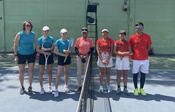 Chung kết vòng loại Junior Billie Jean King Cup: Trẻ nữ Việt Nam tạm xếp thứ 3 bảng D