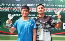 Kết quả tennis 4/3: Quang Vinh / Tuấn Minh vô địch đôi nam cúp Diễn Đàn Vinh Infinity