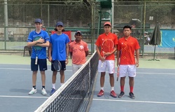 Chung kết vòng loại Giải Junior Davis Cup: Trẻ tennis nam Việt Nam nhì bảng C