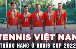 Tennis Việt Nam thăng hạng ở Davis Cup 2022