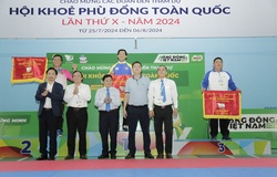 Đội tuyển Vovinam học sinh TPHCM giành ngôi đầu toàn đoàn Hội khoẻ Phù Đổng toàn quốc 2024