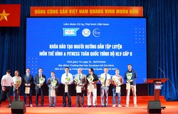 Khóa đào tạo thể hình và fitness tại TPHCM của Liên đoàn Cử tạ Thể hình Việt Nam có số lượng học viên kỷ lục