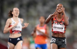 “Nữ hoàng Kenya” phá kỷ lục Olympic 1500m, kỷ lục gia Hà Lan bị vượt mặt