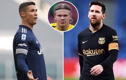 Haaland không chấp nhận so sánh với Messi và Ronaldo
