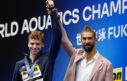 Chàng trai Pháp 21 tuổi phá kỷ lục thế giới tồn tại 15 năm của huyền thoại Michael Phelps tại giải bơi thế giới 2023