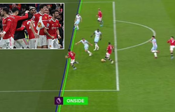 Bàn thắng của Rashford cho MU gây tranh cãi trên mạng xã hội