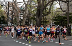 Nhật Bản tổ chức giải chạy trên cung đường thi marathon Olympic Tokyo 2020