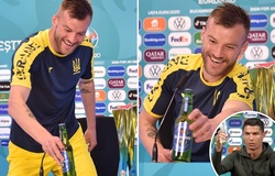 Yarmolenko “phản pháo” Ronaldo về vụ bỏ đồ uống nhà tài trợ