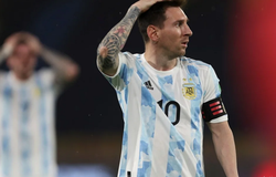 Argentina có Messi vẫn mất 4 điểm ở vòng loại World Cup 2022