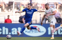 Gareth Bale sút hỏng phạt đền trước AC Milan với số áo lạ
