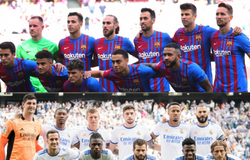 Giá trị thị trường của Barca và Real Madrid ở trận Siêu kinh điển