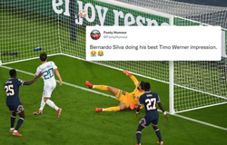 Sao Man City bỏ lỡ bàn thắng không tưởng theo “phong cách Werner”