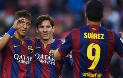 MSN của Barca trở thành cây đinh ba xuất sắc nhất thế kỷ