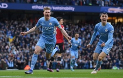Cách De Bruyne trở thành ác mộng cho MU ở trận gặp Man City