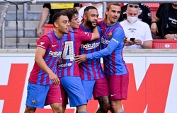 Barca tận hưởng bộ đôi Depay và Griezmann khi chưa có Messi