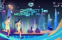 Giải chạy District 1 Midnight Run 2023 thổi bùng sức sống năng động đêm Sài thành