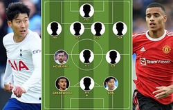 Đội hình kết hợp MU vs Tottenham: Ronaldo vượt qua Kane