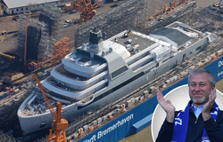 Siêu du thuyền mới của Abramovich trị giá 430 triệu bảng sắp ra mắt