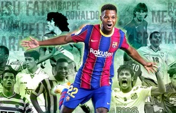 Messi, Ronaldo, Ansu Fati và các siêu sao bùng nổ thế nào trước tuổi 18?