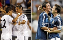 Di Maria trả lời các câu hỏi "khó chịu" nhất về Messi và Ronaldo