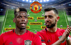 MU xếp đội hình gặp Tottenham với cặp tiền vệ 157 triệu bảng?