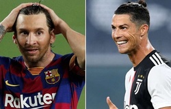 Messi xếp sau Ronaldo trong top 10 chân sút tịt ngòi ít nhất