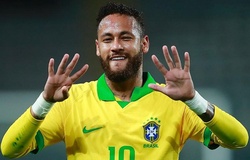Neymar vượt mặt Ronaldo về ghi bàn cho đội tuyển Brazil