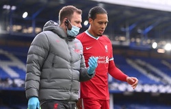 Liverpool đối mặt với ác mộng mất Van Dijk toàn bộ mùa giải