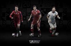 Ronaldo và Messi lọt vào chung kết tranh giải FIFA The Best