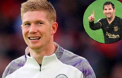 De Bruyne phản ứng ngạc nhiên về khả năng đá cặp với Messi