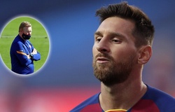 HLV Koeman lần đầu tiên nói về Messi sau quyết định ở lại Barca