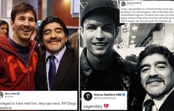 Messi cùng các siêu sao tưởng nhớ đến Maradona