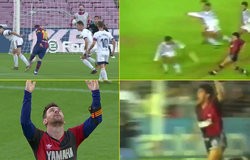 Messi lặp lại bàn thắng giống như Maradona với Newell’s