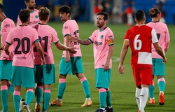 Messi gây phấn khích khi vừa kiến tạo vừa ghi bàn cho Barca