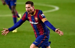 Messi ăn mừng bàn thắng thứ 650 với Barca theo cách đặc biệt