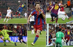 Messi ghi bao nhiêu bàn ở Champions League sau 15 năm?