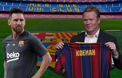 HLV Koeman đã xác định được vị trí cho Messi tại Barca