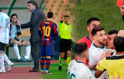 3 thẻ đỏ hiếm hoi của Messi trong sự nghiệp