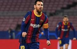 Messi được an ủi bằng kỷ lục ở Champions League khi Barca thảm bại