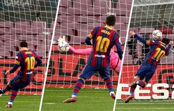 Messi cân bằng số pha sút hỏng phạt đền với Barca