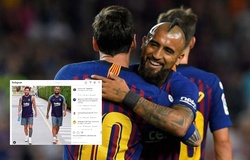 Messi và Luis Suarez chia tay đầy cảm động với đồng đội thân thiết